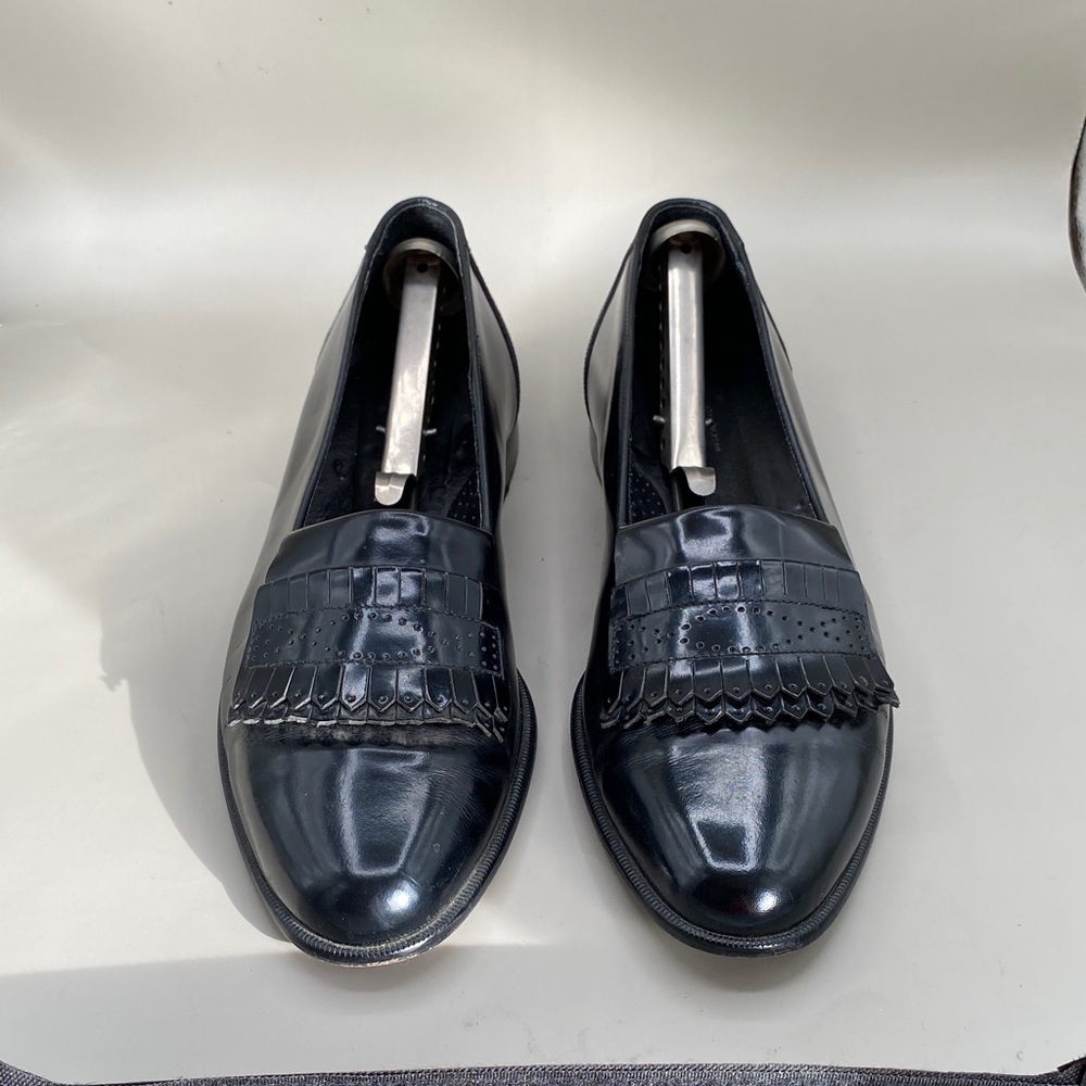 Men's Black Loafers 10 1/2 M (LOT 406)